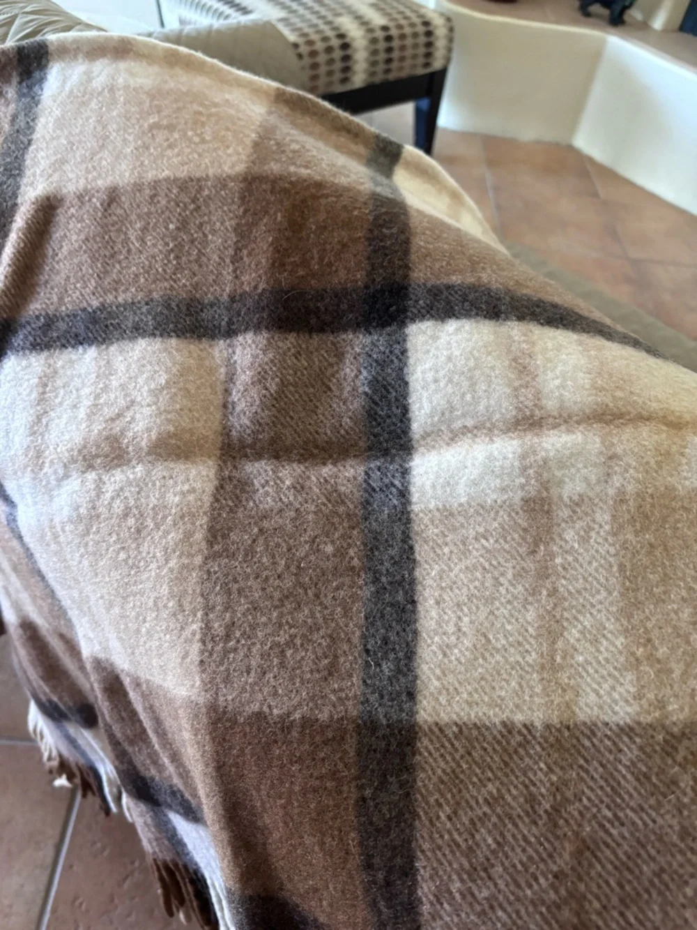Wool Throw - Picture 3 of 3